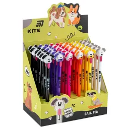 Ручка кулькова автоматична Kite Little puppy синя (K25-028-2) - мініатюра 2