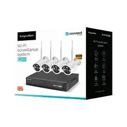 Комплект для відеоспостереження Wi-Fi Kruger&Matz Connect C200 Tuya Full HD - мініатюра 2