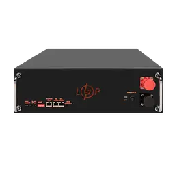Акумулятор LP LiFePO4 51,2V - 100 Ah (5120Wh) (BMS SP 100A/50А) RM RS485/CAN LCD BL - мініатюра 2