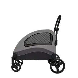 Коляска для домашніх тварин Bestopet Люпосанчик BS-RL-10 Grey - мініатюра 4