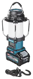 Радіоприймач з ліхтарем акумуляторний Makita MR010GZ (XGT, Bluetooth, USB, 3 Вт, 310 Лм, без акумуляторів та зарядного пристрою) - мініатюра 5