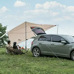 Тент Naturehike Car Rear Canopy (NH21TM001) 590x340см для кемпінгу з трьома стійками - мініатюра 5