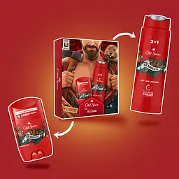 Подарунковий набір для чоловіків Old Spice Lumberjack Bearglove: твердий дезодорант 50 мл + гель для душу 3 в 1 250 мл - мініатюра 3
