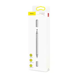 Стилус Baseus Golden Cudgel Capacitive Stylus Pen Silver (ACPCL-0S) - мініатюра 5