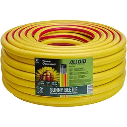 Шланг Alloid Sunny Beetle армований 3-х шаровий 1'' 50 м (WH-67646)