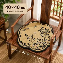Подушка для стільця Solve з квітами 40 x 40 см (KT9000276) - мініатюра 3
