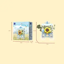 Конструктор Pantasy Original - Flower Cart Візок із соняшниками (15026) - мініатюра 4