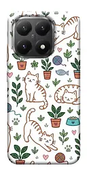 TPU чохол Demsky Cats pattern для Xiaomi 15T