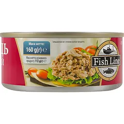 Тунець салатний Fish Line в олії 160 г - мініатюра 3