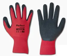 Рукавички захисні Bradas PERFECT GRIP RED латекс розмір 9 RWPGRD9