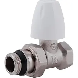 Кран радіаторний SD Plus 1/2" ВЗ з антипротіканням прямий SD226W15