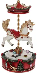Музична фігурка "Коника на Каруселі", заводна BonaDi 11х11,5х20,5 см dec0008698
