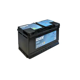 Акумулятор автомобільний EXIDE START-STOP AGM 96Ah Єв (-/+) (EK960) - мініатюра 2