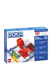 Конструктор електронний DOKA 'ПЕРШІ КРОКИ В ЕЛЕКТРОНІЦІ' DOKA D70710 ЦБ-00265139