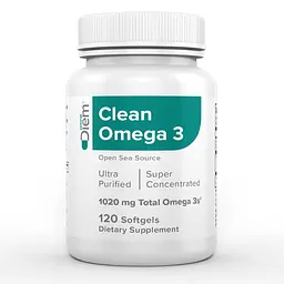 Омега-3 риб'ячий жир OmneDiem Clean для серця, мозку та зору 120 софтгелів
