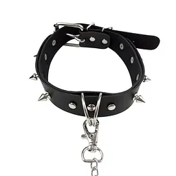 Нашийник з шипами та повідцем Art of Sex - Collar Spikes and Leash Art of Sex SO5154 95176 - мініатюра 2