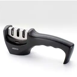 Точилка для ножів Ardesto Gemini 20.5x5.5x7.5 см чорна (AR1920BS) - мініатюра 2