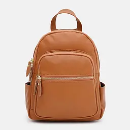 Жіночий рюкзак Keizer K1172br-brown 25х21х9 см Коричневий - мініатюра 2