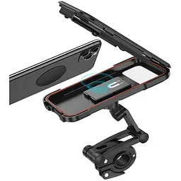 Велотримач для телефону HOCO Rider waterproof bicycle stand CA101 190x100mm base - мініатюра 6