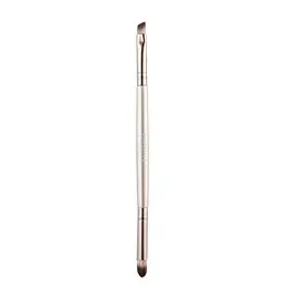 Пензлик для макіяжу брів і повік двосторонній Beauty Luxury Double Eyeshadow Brush MA-17