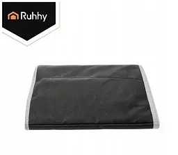 Підвісний органайзер на двері Ruhhy 27606, 5 полиць, 142 × 40 × 17 см, органайзер для зберігання речей, сірий - мініатюра 8