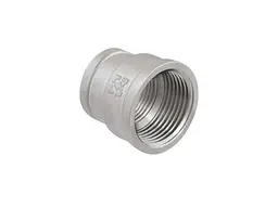 Муфта RAFTEC 1"Вх 3/4"В латунь, ВВ, DN25х20, нікель, MP0302 - мініатюра 4