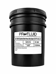 Моторна олива ProFluid Synthetic Blend 15W40 CI-4 HDEO, 18,93 л.