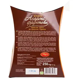Цукерки Марія Асорті фруктове, 250 г (610060) - мініатюра 2
