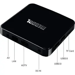 Смарт ТВ приставка Mecool KM3 4К 3840x2160 Android TV 10.0 (KM3 (464)_3499) - мініатюра 3