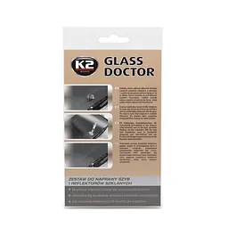 Набір для ремонту вітрового скла K2 GLASS DOCTOR 0.8мл K20062