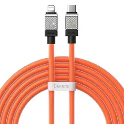Кабель Baseus CoolPlay Series Fast Charging Cable Type-C to Lightning 20W 2m CAKW000107 Orange