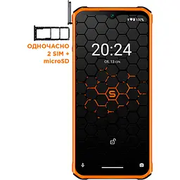 Смартфон Sigma mobile X-treme PQ56 6/128Gb UA-UCRF Black-Orange [101992] - мініатюра 6
