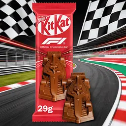 Шоколадні батончики Kit Kat Formula 1 Chocolate Bar 6 шт, 66 г - мініатюра 4