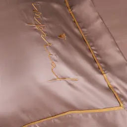 Простирадло на гумці MirSon Imperial Tencel №08 Beige 90х200 см бежеве (2200010756654) - мініатюра 5