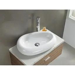 Умивальник Rea Amanda 37,8x55,3 білий (REA-U0493) - мініатюра 2