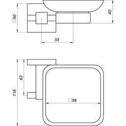 Мильниця Globus Lux SQ 9408 - мініатюра 3