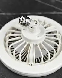 Лампа-вентилятор Fan Light LK23 LED E27 з пультом - мініатюра 2