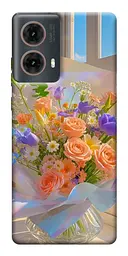 Чохол Demsky Яскравий букет для Motorola Moto G85