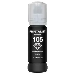 Чорнило PRINTALIST 105 для Epson L7160/7180 70г Black Pigment пігментне (PL105BP) - мініатюра 5
