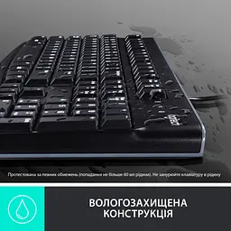 Клавіатура Logitech K120 Ukr (920-002643) - мініатюра 5