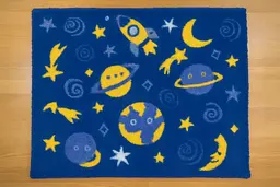 Килимок для собак Vetbed Magical Space 160х300 см - мініатюра 2
