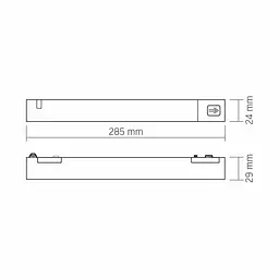 Блок живлення для магнітних трекових систем Videx 100W VL-TRMS-P100B (28017-000) - мініатюра 8