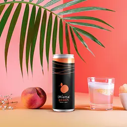 Напій винний Mama Peach солодкий 0.25 л з/б - мініатюра 2