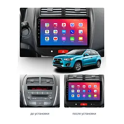 Штатний головний пристрій EasyGo CT1001-F50 10 inch Citroen C4 AirCross 2012-2017 - мініатюра 2