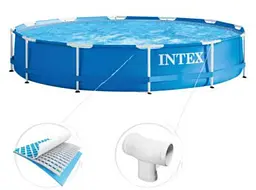 Каркасний басейн Intex з насосом і фільтром 366x76 Garden Frame 28212 - мініатюра 4