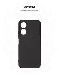 Чехол ArmorStandart ICON для ZTE Blade A34 Camera cover Black (ARM78956) - мініатюра 3