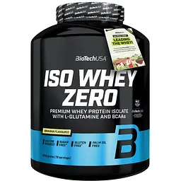Протеїн BiotechUSA Iso Whey Zero Banana 1.816 кг