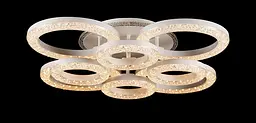 Люстра стельова LED Splendid Ray L2722/4+4, 194W, білий, сучасний стиль, з пультом, димер - мініатюра 3