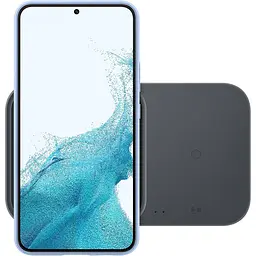 Зарядний пристрій Samsung Duo 15Вт, сірий темний (EP-P5400BBEGEU) - мініатюра 7