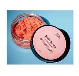 Скраб для тіла Полуничний Body scrub strawberry home Eco.prof.cosmetics 200 г - мініатюра 2